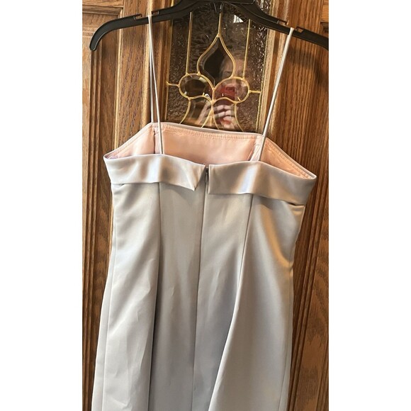 Chelsea Nites Size 6 Gray Shimmery Cocktail Party Cruise Dress Formal Gown - Picture 5 of 9